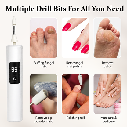 ✨ Exclusive 40% OFF Add-On— Ivanoir®  Electric Nail Drill Kit – Digital Speed Display for Manicure & Pedicure