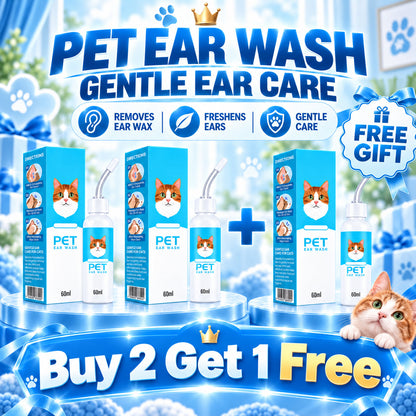 🐶🐱 Ear cleaner | Soothes itchy ears👂