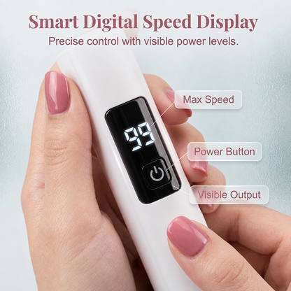Ivanoir® Professional Electric Nail Drill Kit – Digital Speed Manicure & Pedicure System