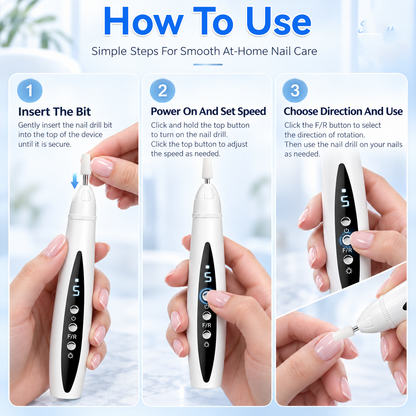 ⭐Ivanoir® Upgraded Multi-Function Nail & Callus Care Pen With UVA Light––👣 Callus & 💅Nail