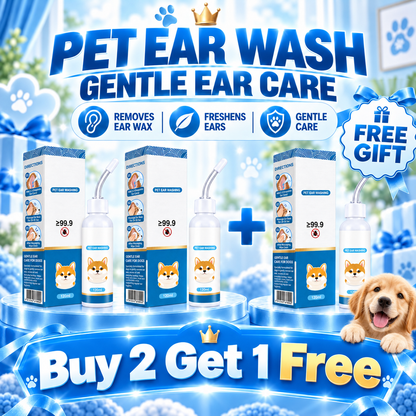 🐶🐱 Ear cleaner | Soothes itchy ears👂