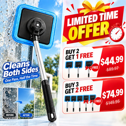 Ivanoir® Dual-Sided Magnetic Car Windshield Cleaner-UPSELL