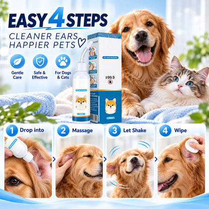 🐶🐱 Ear cleaner | Soothes itchy ears👂