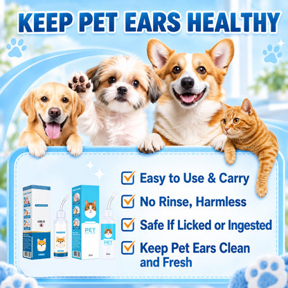 🐶🐱 Ear cleaner | Soothes itchy ears👂