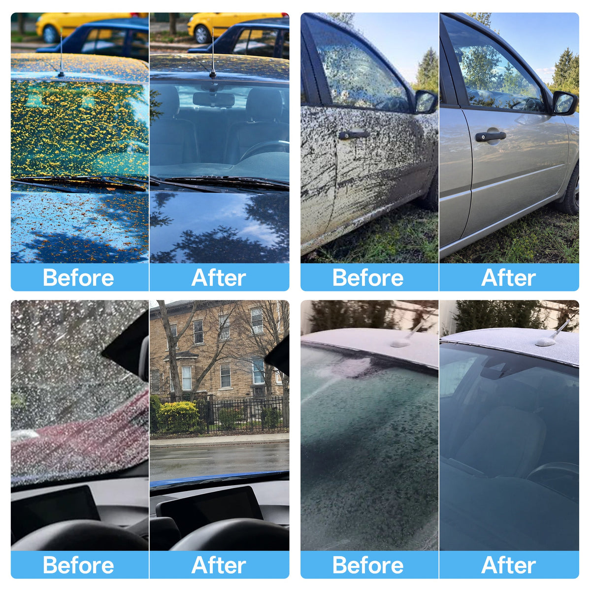 Ivanoir® Dual-Sided Magnetic Car Windshield Cleaner-UPSELL
