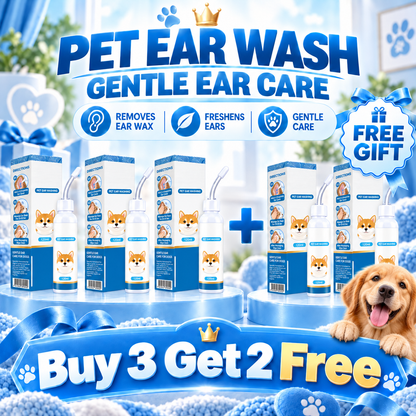 🐶🐱 Ear cleaner | Soothes itchy ears👂