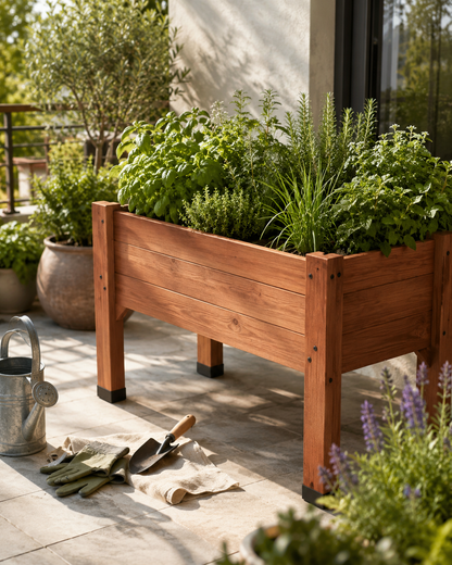 Ivanoir Haven Elevated Herb & Garden Planter