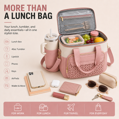 “It Looks Like a Cute Tote — But It’s Actually Your Lunch Bag.”