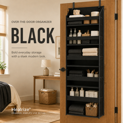 Ivanoir® Hanging Door Organizer with Pockets – Bedroom, Bathroom, Nursery & Closet Storage