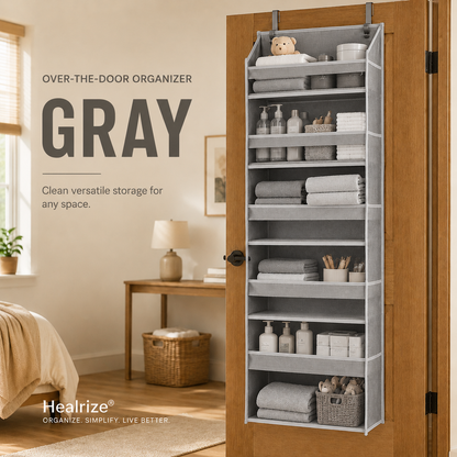 Ivanoir® Hanging Door Organizer with Pockets – Bedroom, Bathroom, Nursery & Closet Storage