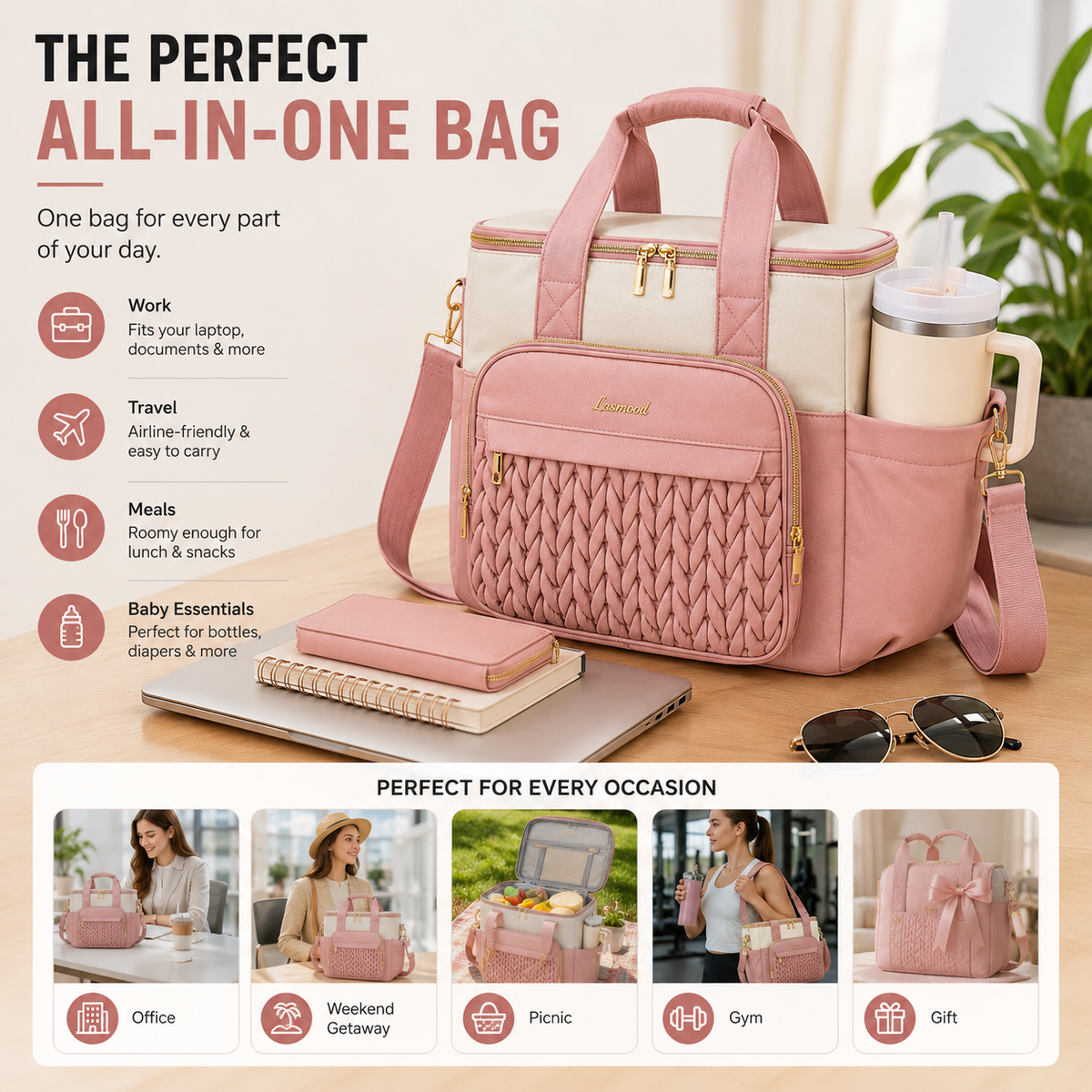 “It Looks Like a Cute Tote — But It’s Actually Your Lunch Bag.”