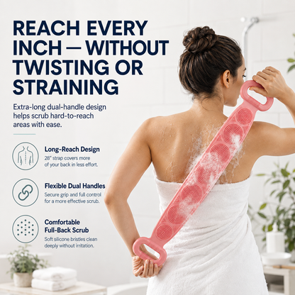 🔥 Exclusive Today-Only Offer: Get Your Silicone Back Scrubber & Massager for 40% OFF