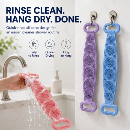 🔥 Exclusive Today-Only Offer: Get Your Silicone Back Scrubber & Massager for 40% OFF