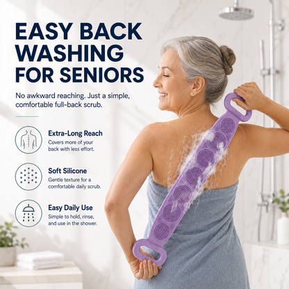 🔥 Exclusive Today-Only Offer: Get Your Silicone Back Scrubber & Massager for 40% OFF