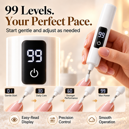 Ivanoir® Professional Electric Nail Drill Kit – Digital Speed Manicure & Pedicure System